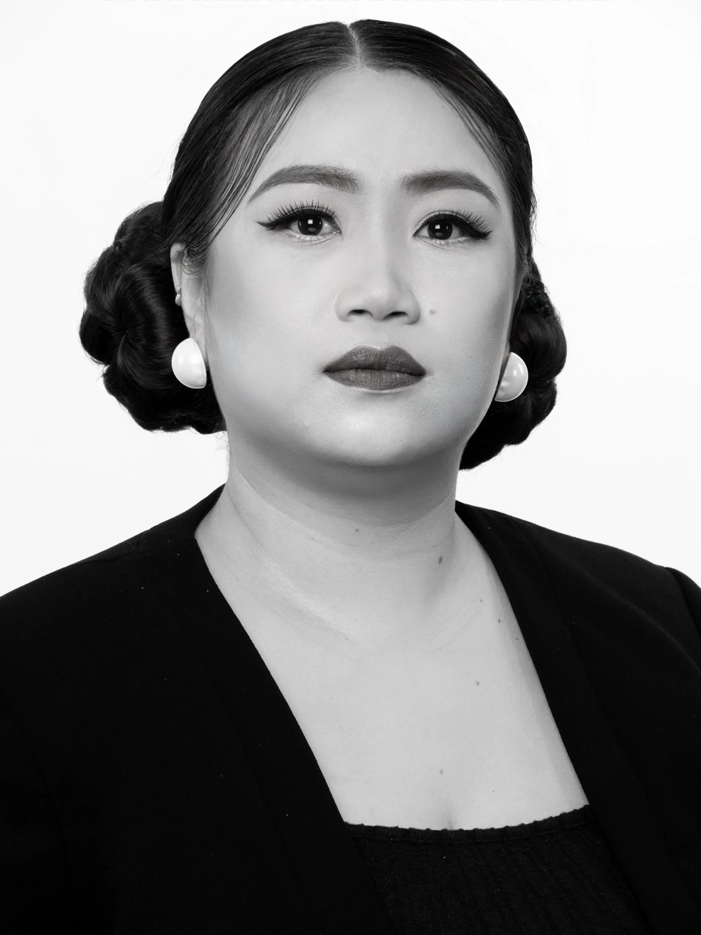 Monochrome Editorial Portrait